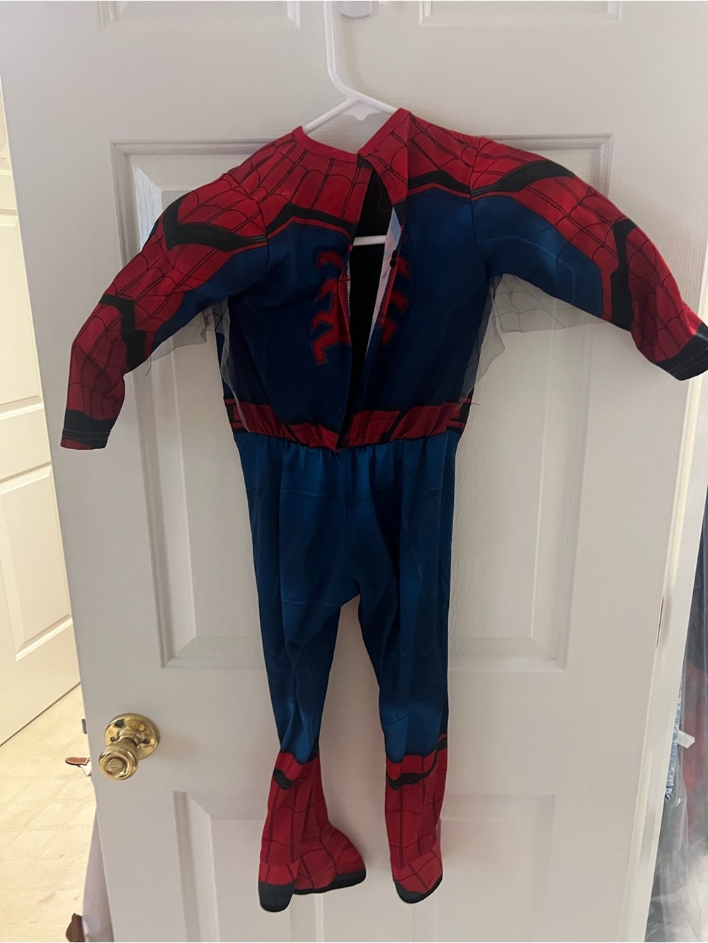 Spider Hero Kids Costume - Red & Blue - Picture 2 of 2